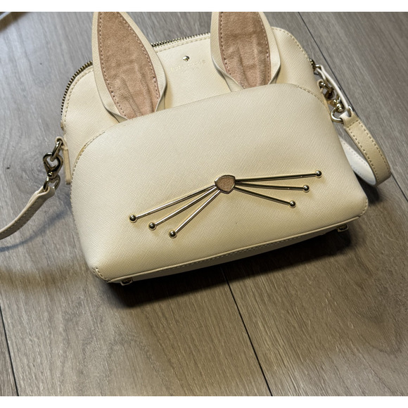 Kate Spade New York Women's Maise Rabbit Satchel Purse Handbag Crossbody Small - Picture 10 of 16